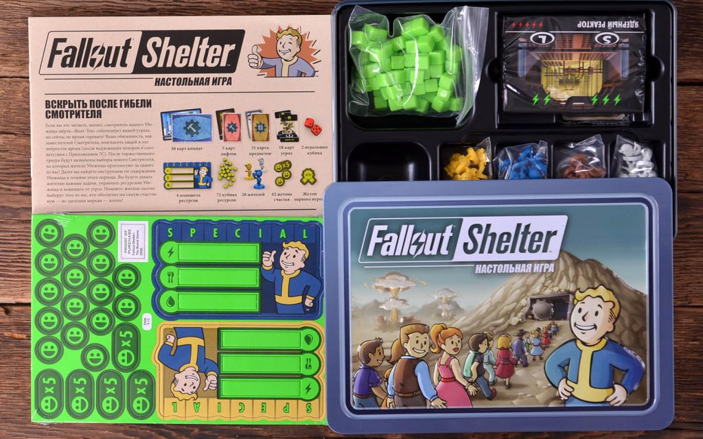 Fallout Shelter. Настольная игра | Купить настольную игру в магазинах ...
